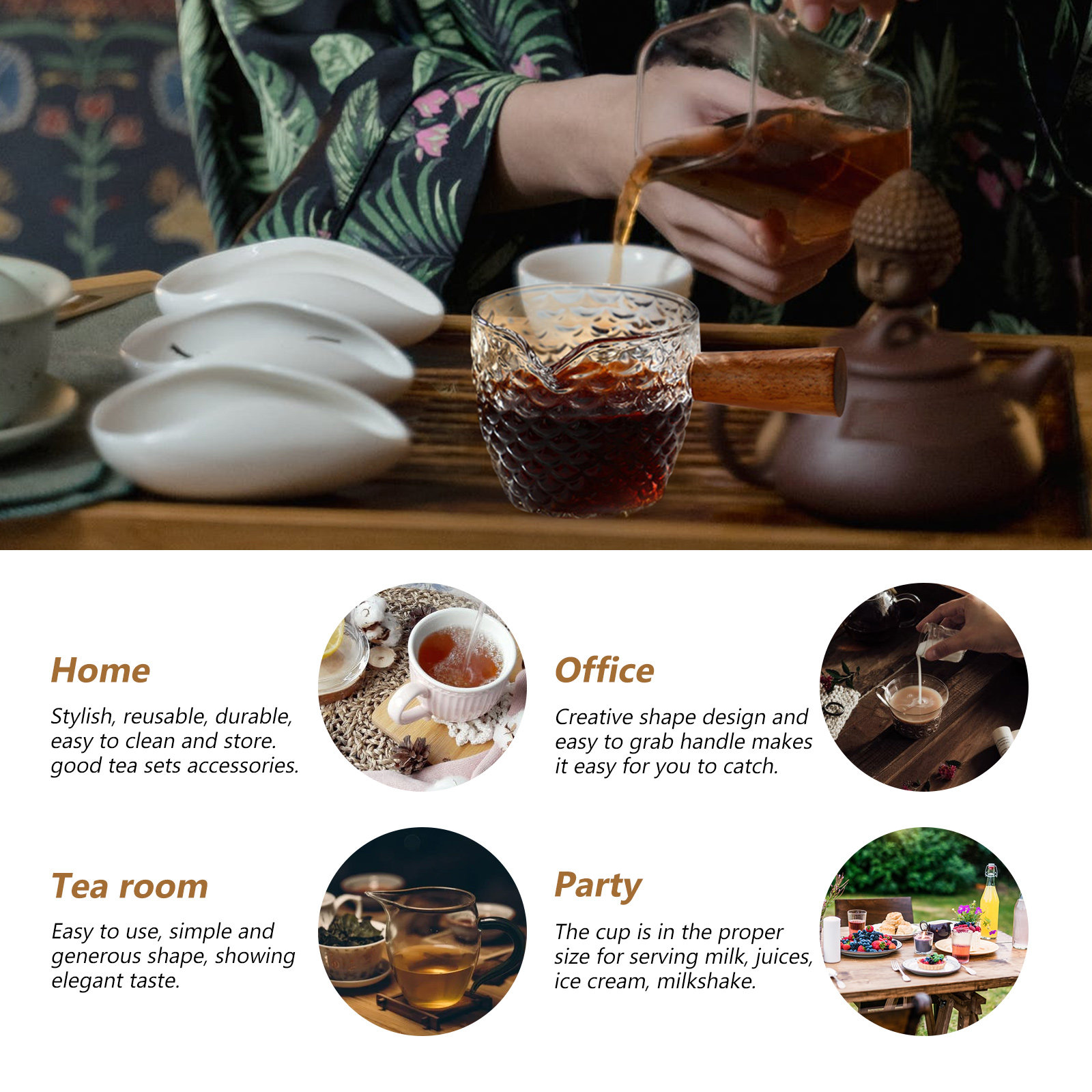 Texture Espresso Syrup Pitcher - Home Bar Supplies ulasan dan harga
