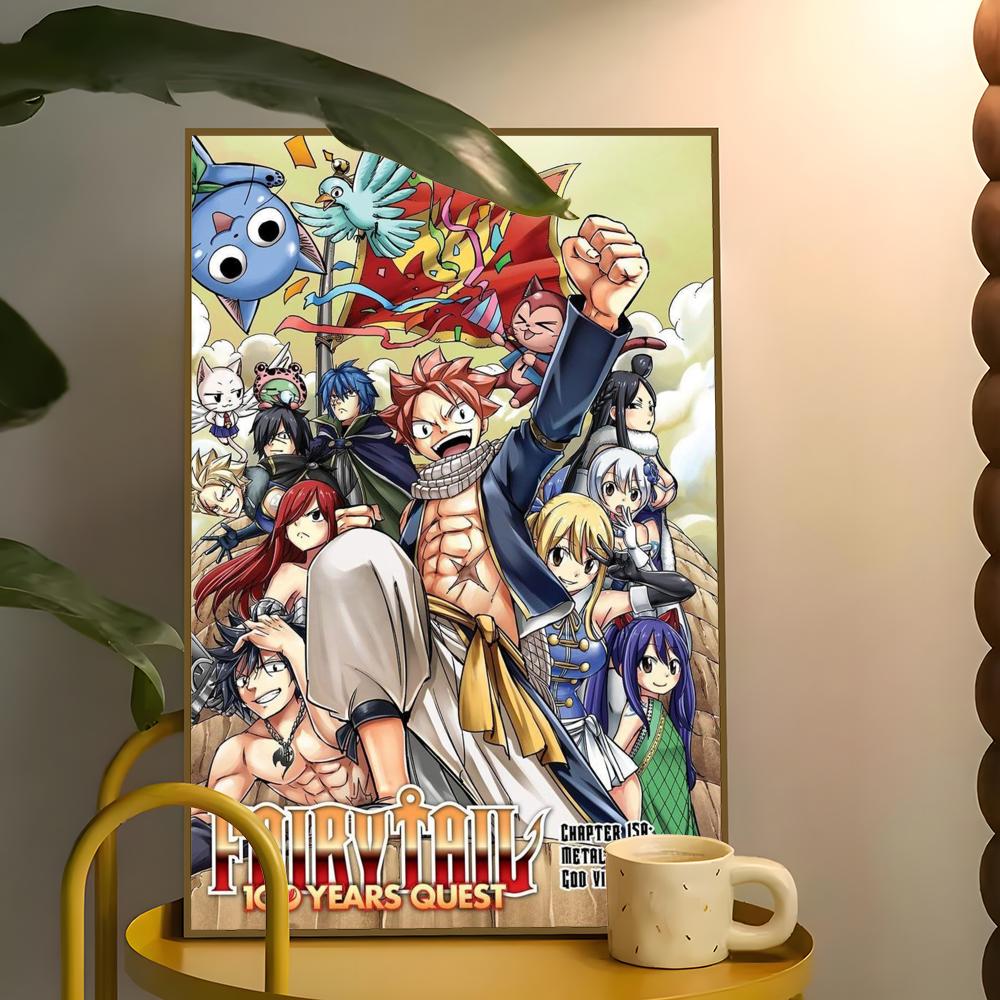 Shonen Fairy Tail Poster Paper - Home Bar And Theater ulasan dan harga