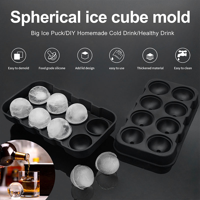 Large Sphere Ice Cube Molds 4/ - Ice Mold Sphere ulasan dan harga
